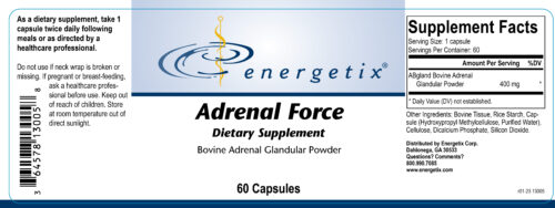 Adrenal Force Label