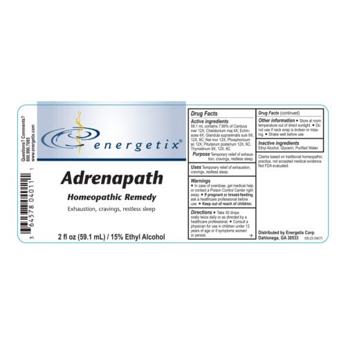 Adrenapath Label