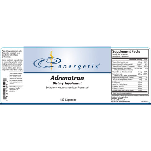 Adrenatran Label