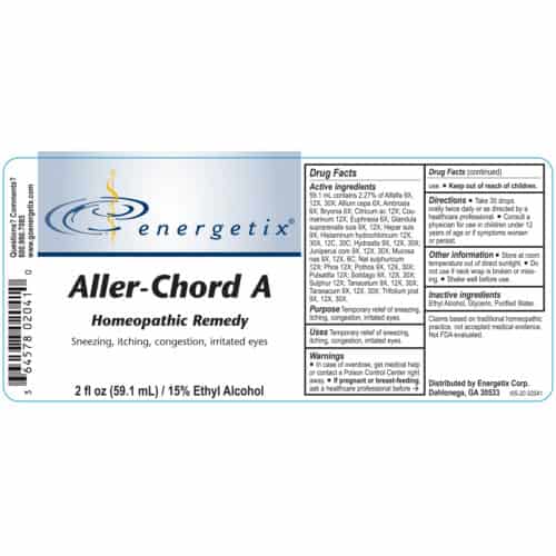 Aller-Chord A Label