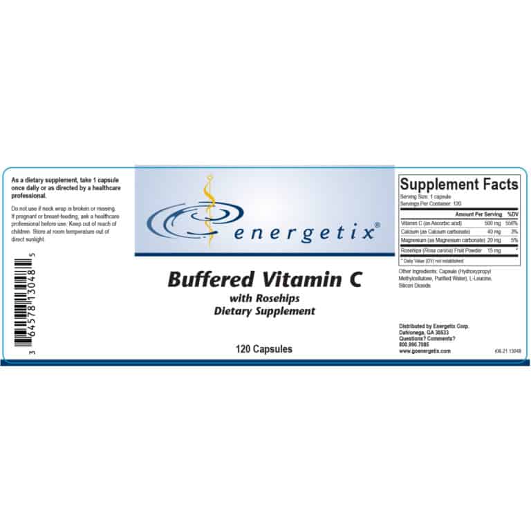 Buffered Vitamin C with Rosehips Energetix
