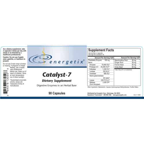 Catalyst-7 90 Cap Label