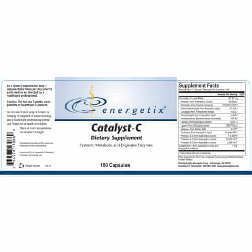Catalyst-C 180 Cap Label
