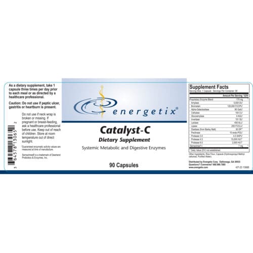 Catalyst-C 90 Cap Label