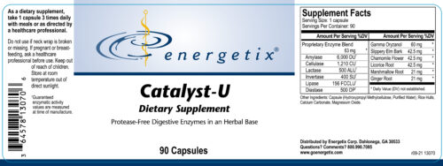 Catalyst-U 90 Cap Label