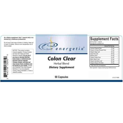 Colon Clear Label