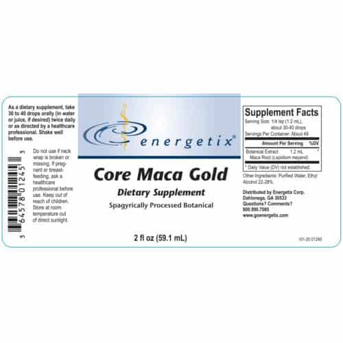 Core Maca Gold Label