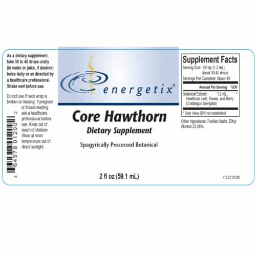 Core Hawthorn Label