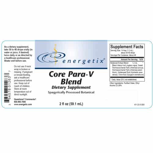Core Para-V Blend Label