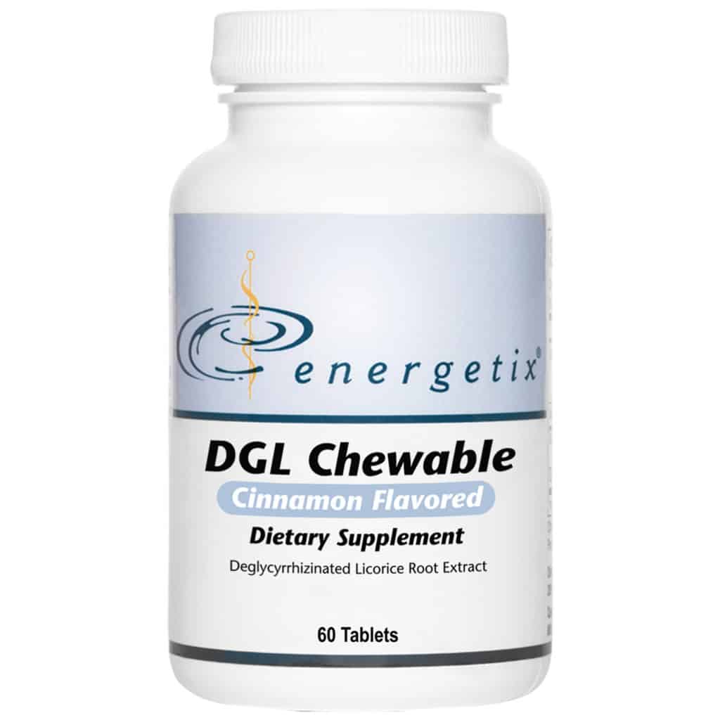 Dgl Food Sources DGL Chewable | Cinnamon Flavored DGL Tablet | Energetix