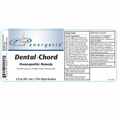 Dental-Chord Label