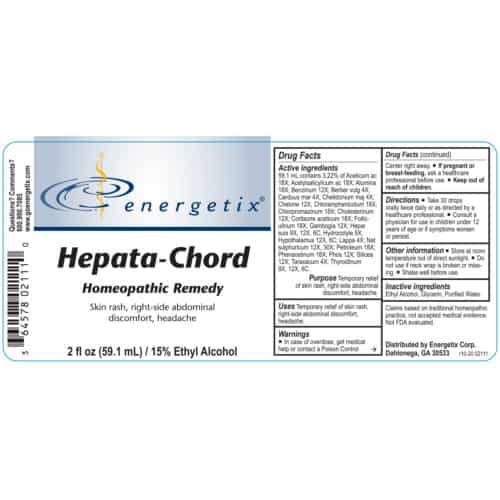 Hepata-Chord Label
