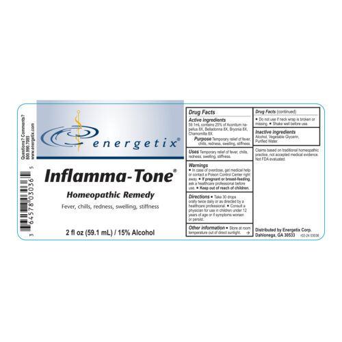 Inflamma-Tone Label