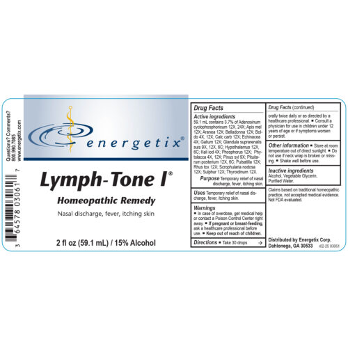 Lymph-Tone I Label