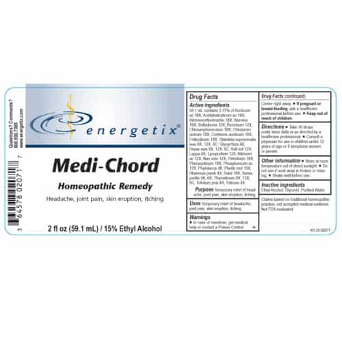 Medi-Chord Label