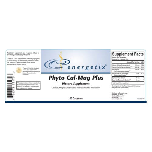 Phyto-Cal Mag Label