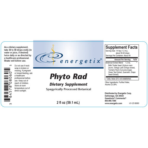 Phyto Rad Label