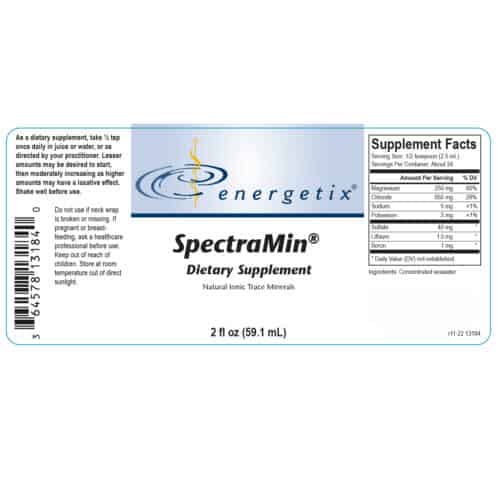 SpectraMin 2oz Label