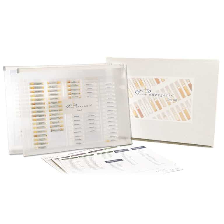 Energetix Test Kit Test Vial of Each Product Energetix