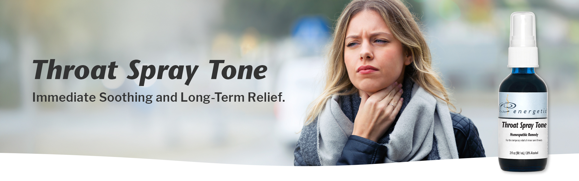 Throat Spray Tone Web Banner