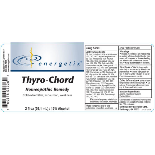 Thyro-Chord Label