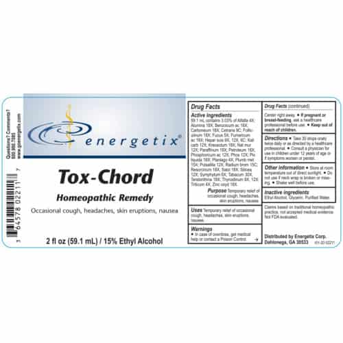 Tox-Chord Label
